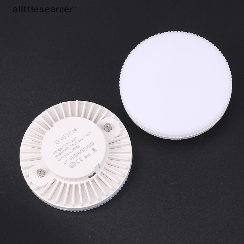 Alittlesearcer Gx53 หลอดไฟ Led Spotlight 5W 7W 9W AC 90-265V Warm White สําหรับติดตั้งภายใต้ตู้เสื้อผ้า