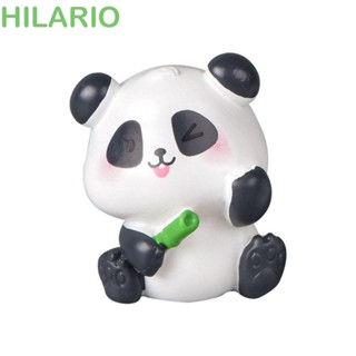 Hilario ตุ๊กตาหมีแพนด้า เรซิ่น ขนาดเล็ก สําหรับตกแต่งเค้ก DIY