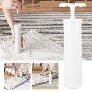 New 1pc Vacuum Bag Clothes Storage Pump Seal Compressed Travel Air Pump Manual