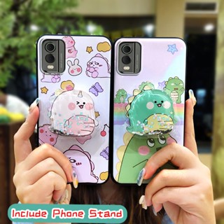 glisten Waterproof Phone Case For Nokia C32 protective Anti-knock Back Cover Durable Kickstand TPU Fashion Design Silicone