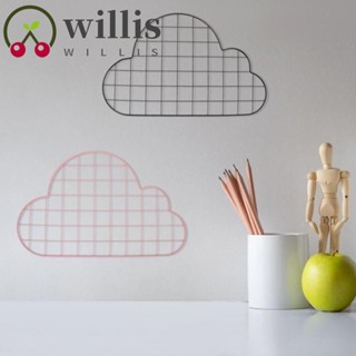 Willis ชั้นวางของติดผนัง ลายก้อนเมฆ สไตล์นอร์ดิก สร้างสรรค์ ป้องกันสนิม สําหรับห้องนอนเด็กผู้หญิง