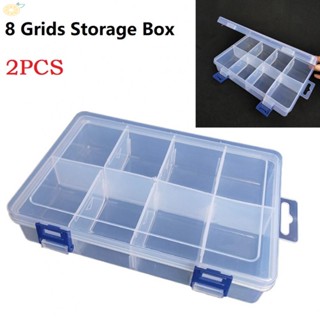 【VARSTR】Storage Box 20*13.5*4.5cm Light Weight Plastic Simple Transparent Durable