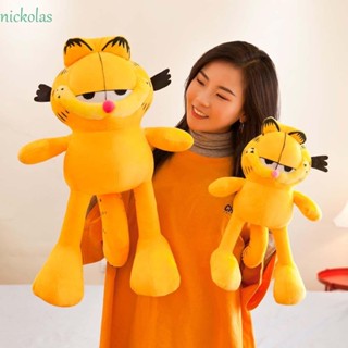 Nickolas Garfield ตุ๊กตาของเล่น สําหรับเด็ก ของขวัญ|หมอนตุ๊กตานุ่ม รูปการ์ตูนแมวน่าเกลียด ของเล่นสําหรับเด็ก