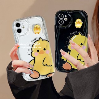 เคสโทรศัพท์มือถือแบบนิ่ม ลายเป็ดน่ารัก 3D สําหรับ Realme C53 C55 A35 A33 A30 A25Y A20 A15 A11 8i 5 5i 5S 6i