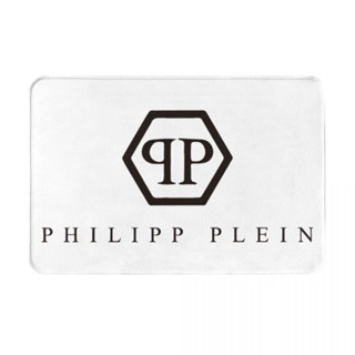 Philipp Plein (4) พรมเช็ดเท้า ผ้าสักหลาด กันลื่น ดูดซับน้ํา แห้งเร็ว 16x24 นิ้ว สําหรับห้องน้ํา พร้อมส่ง