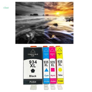 Char ตลับหมึก 934XL 935XL สําหรับ HP Officejet Pro 6812 6830