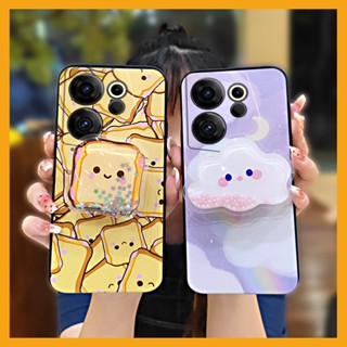 Waterproof glisten Phone Case For Tecno Camon20 Premier/CK9n Cartoon Kickstand protective Fashion Design Anti-knock Silicone