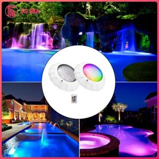 [Wishshopeezzxh] โคมไฟใต้น้ํา LED IP68 RGB กันน้ํา หลากสี สําหรับตกแต่งตู้ปลา อ่างน้ําร้อน