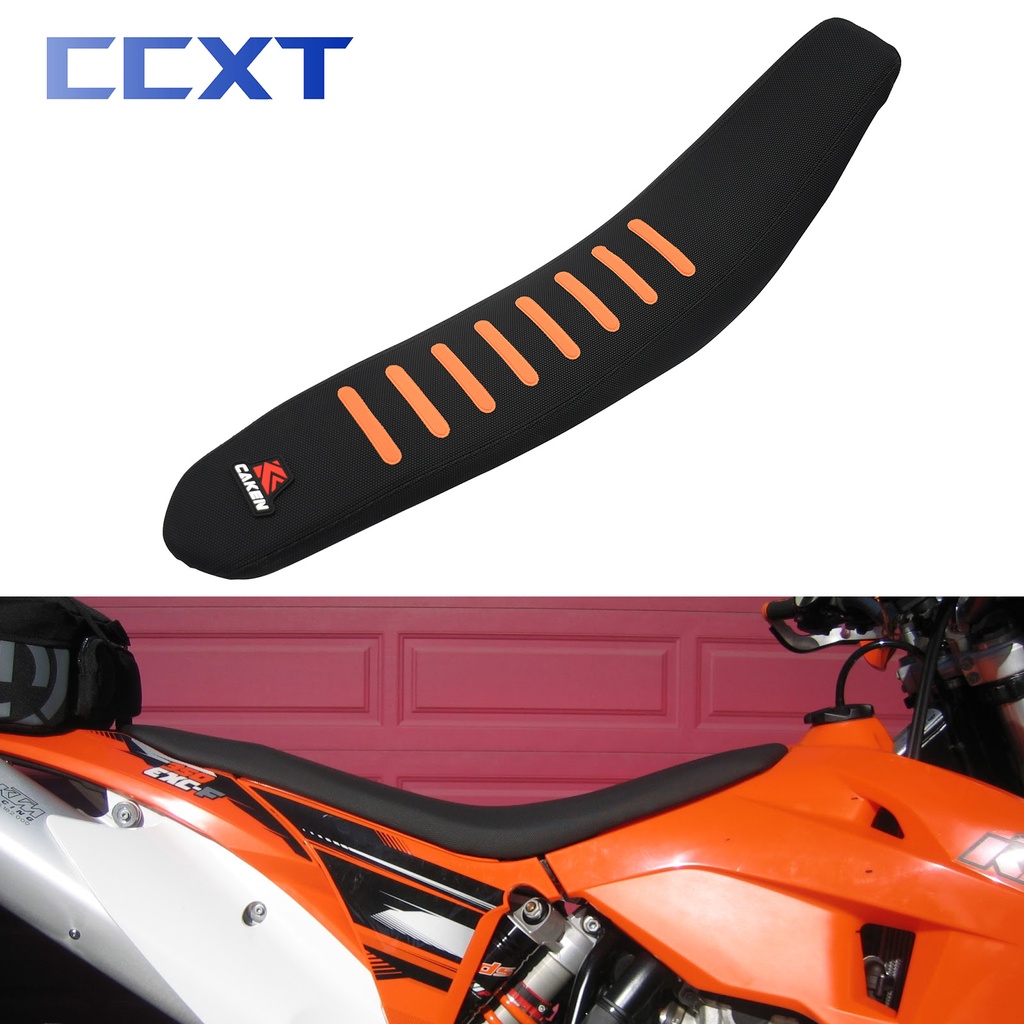 อานเบาะที่นั่งรถจักรยานยนต์วิบาก กันลื่น ลายเพชร สําหรับ KTM 125-500cc EXC EXCF SX SXF XC XCF XCW 2020-2022