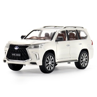 [พร้อมส่ง] โมเดลรถยนต์จําลอง 1: 24 Lexus LX570 ของเล่นสําหรับเด็ก N9AN