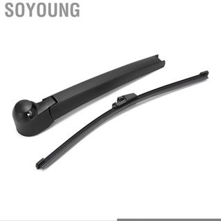 Soyoung 6Q6955707C  Antiaging Rear Windshield Wiper Arm  Set High Tensile Rubber for Upgrade