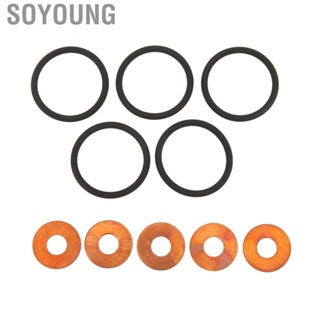 Soyoung Injector Sealing O Rings Reliable ERR6417 Replacement for Land Rover Discovery 2 TD5 1998-2004 Car