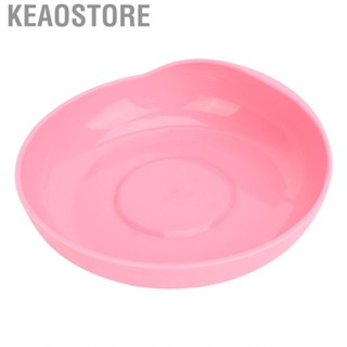 Keaostore Round Scoop Dish Edge Protection SpillProof  Separated For Eating