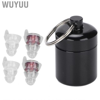 Wuyuu Ear Protection Plugs Plug Portable With Aluminum Box For Working Near Noisy