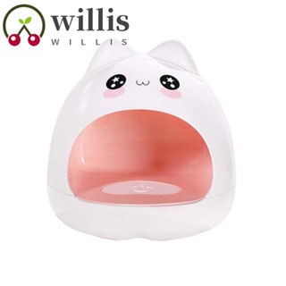 Willis โคมไฟอบเล็บ ขนาดเล็ก ส่องไฟเล็บ|เครื่องเป่าเล็บเจล ขนาดเล็ก แบบพกพา แห้งเร็ว สําหรับผู้หญิง