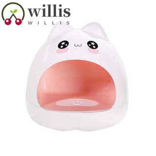 Willis โคมไฟอบเล็บ ขนาดเล็ก ส่องไฟเล็บ|เครื่องเป่าเล็บเจล ขนาดเล็ก แบบพกพา แห้งเร็ว สําหรับผู้หญิง