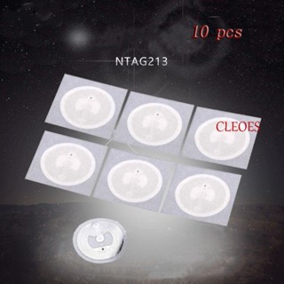Cleoes NFC TAG สติกเกอร์ 13.56MHz RFID คีย์แท็ก เบาพิเศษ