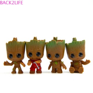 Back2life พวงกุญแจ จี้รูปกรูท ต้นไม้ สําหรับตกแต่งบ้าน