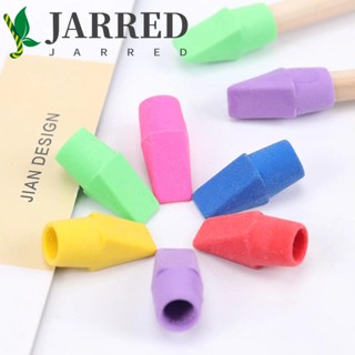 Jarred ยางลบดินสอ ด้านบน ห้องเรียน เครื่องเขียน คละสี นักเรียน สําหรับเด็ก ยางลบ ท็อปเปอร์
