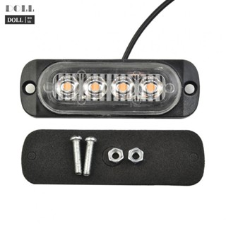 ⭐24H SHIPING ⭐New Car Warning Lamp With Screws 333mA 12-24V 12W Yellow Truck Bar Car Light