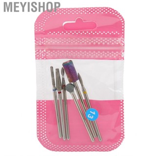 Meyishop Nail Grinding Head Set  Drill Bits Rotatable for Home Women