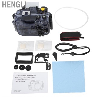 Hengli Diving Protector  Shutter Handle Underwater  Housing Case for Sony A6000 Mirrorless