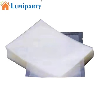 Lumiparty ถุงซีลสูญญากาศ แบบใส เกรดอาหาร สําหรับเก็บอาหาร 100 ชิ้น