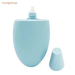 [risingmeup] ขวดบีบบีบครีมรองพื้น โลชั่น อายครีม บีบเซรั่ม เครื่องสําอาง แบบพกพา สีฟ้า 50 มล. ต่อกรัม