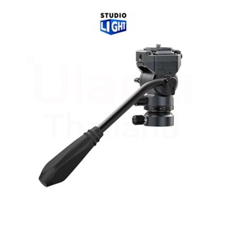 Ulanzi EH12 F38 Quick Release Fluid Video Head หัวบอลต่อขาตั้งกล้อง ระบบ F38 มีด้ามแพน สำหรับถ่ายวิดีโอ ถ่ายภาพนิ่ง