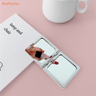 [BaiPester] กระจกแต่งหน้า ทรงสี่เหลี่ยม ลายตัวอักษรภาษาอังกฤษ แบบพับได้ สําหรับตุ๊กตาบาร์บี้