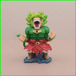 Sqt โมเดลตุ๊กตาฟิกเกอร์ Dragon Ball Monkey Broli Super Saiyan ของเล่นสําหรับเด็ก ตกแต่งบ้าน เก็บสะสม ของขวัญ