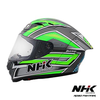 หมวกกันน็อค NHK GPPrime2Visor-RemiGardner เขียว