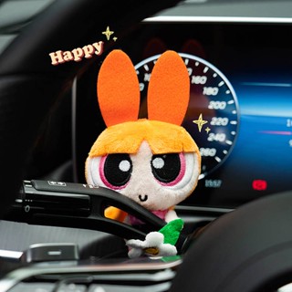 The Powerpuff Girls Car Pregnant Gear Decoration Doll Car Turn Light Wiper Car Pregnant Gear Ornament Decoration Female fRNx