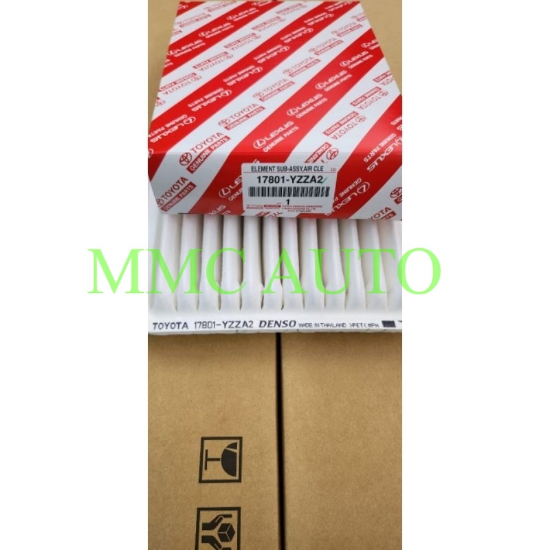 * TOYOTA NCP93 VIOS 2007-2010 กรองอากาศ ALTIS, WISH, HARRIER, VOXY 17801-YZZA2