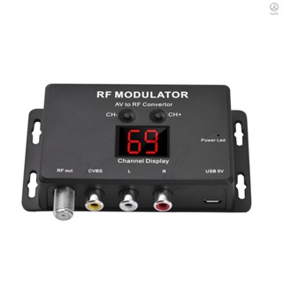 Outsyb M60 RF Modulator AV เป็น RF ตัวแปลง