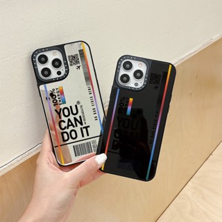 Casetify YOU CAN DO IT เคสนิ่ม กันกระแทก สําหรับ IPhone 11 14 Pro Max 12 13 Mini Case X XR XS Max SE 2020 6 7 8 Plus