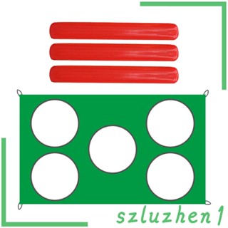 [Szluzhen1] ร่มชูชีพ หลากสีสัน ของเล่นสําหรับเด็ก ผู้ปกครอง