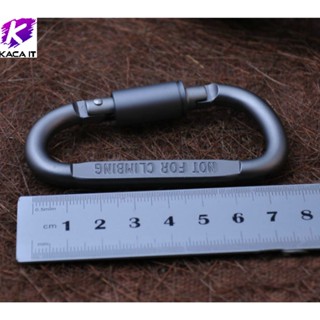 เคสรีโมตกุญแจรถยนต์ carabiner พวงกุญแจ คาราบิเนอร์ อลูมิเนียม ทรงแหวนตัว D อัลลอยด์แบบแข็งพิเศษ