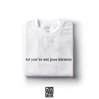 GoGoGEEK ATTACK ON TITAN lol youre not jean kirstein minimalist statement shirt_01