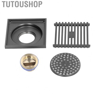 Tutoushop Floor Drain Stainless Steel  Odor Displacement Bathroom Grate Hot