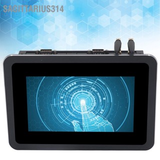 Sagittarius314 Industrial Panel PC 7 Inch Embedded LED Backlit IP65 Waterproof Computer AC110‑240V