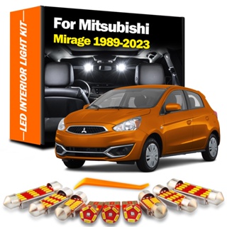 Canbus ชุดหลอดไฟ LED ภายในรถยนต์ สําหรับ Mitsubishi Mirage 1989-2016 2017 2018 2019 2020 2021 2022 2023