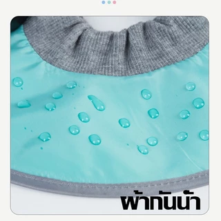 พร้อมส่ง คอลล่าแมว คอลล่าสุนัข ปลอกคอสัตว์เลี้ยง ปลอกคอกันเลีย ปรับขนาดได้