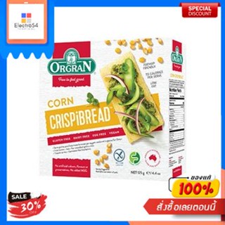 Corn Crispbread Orgran 125 G.