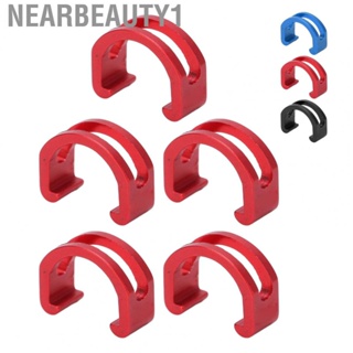 Nearbeauty1 U Shaped Snap Clamp  Bike C Type Buckle High Hardeness 5pcs/set  for Cycling