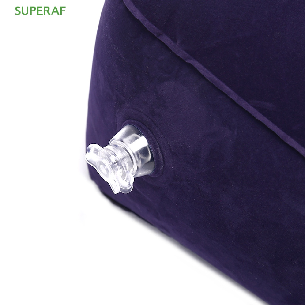 Superaf ที่พักเท้า PVC แบบเป่าลม สําหรับเดินทาง สํานักงาน ขายดี