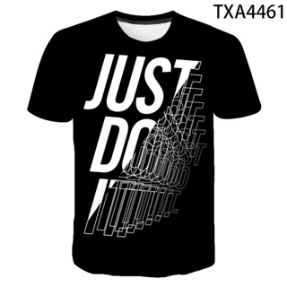 Summer New JUST DO IT Male And Female t-shirt 3d Printed Size XS-6XL Breathable Casual T-shirt