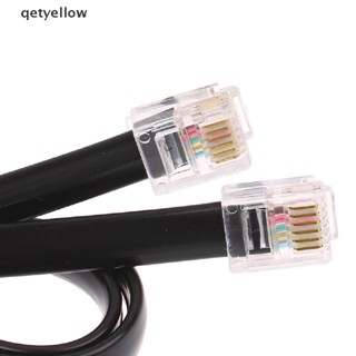 Qetyellow RJ12 6P6C ST-4 ST4 สายเคเบิลกล้อง 0.5 1 2 3 5 เมตร สําหรับ Ioptron Auto Guide iEQ30 Ieq45 Kabel