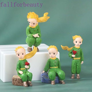 Fallforbeauty โมเดลเรซิ่นรูปเจ้าชายน้อยสําหรับตกแต่งเค้ก