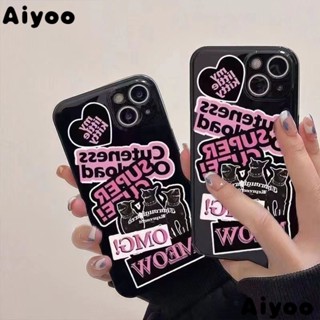 ✅เคสโทรศัพท์มือถือ ขอบตรง แวววาว สไตล์สตรีท สตรีท อินเทรนด์ สําหรับ Iphone 13plus 128 14 7 promax 6 x xr M2QS